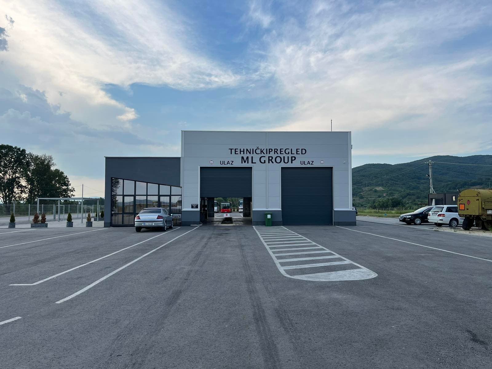 Zgrada ML Group centra za tehnički pregled u Kočanu